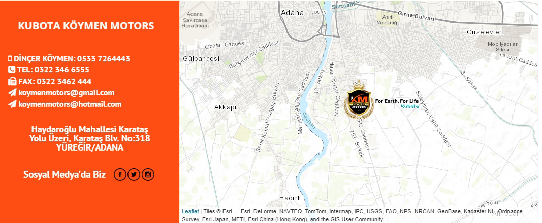 ADANA KUBOTA SATIŞ NOKTASI